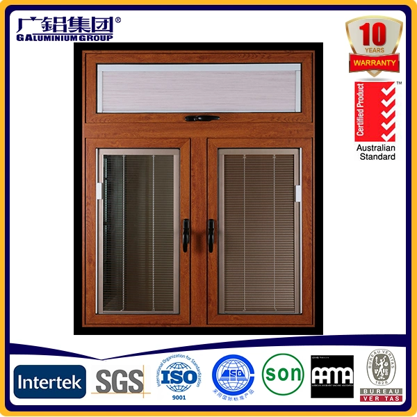 China Aluminium Magnetic Control Shutter Window