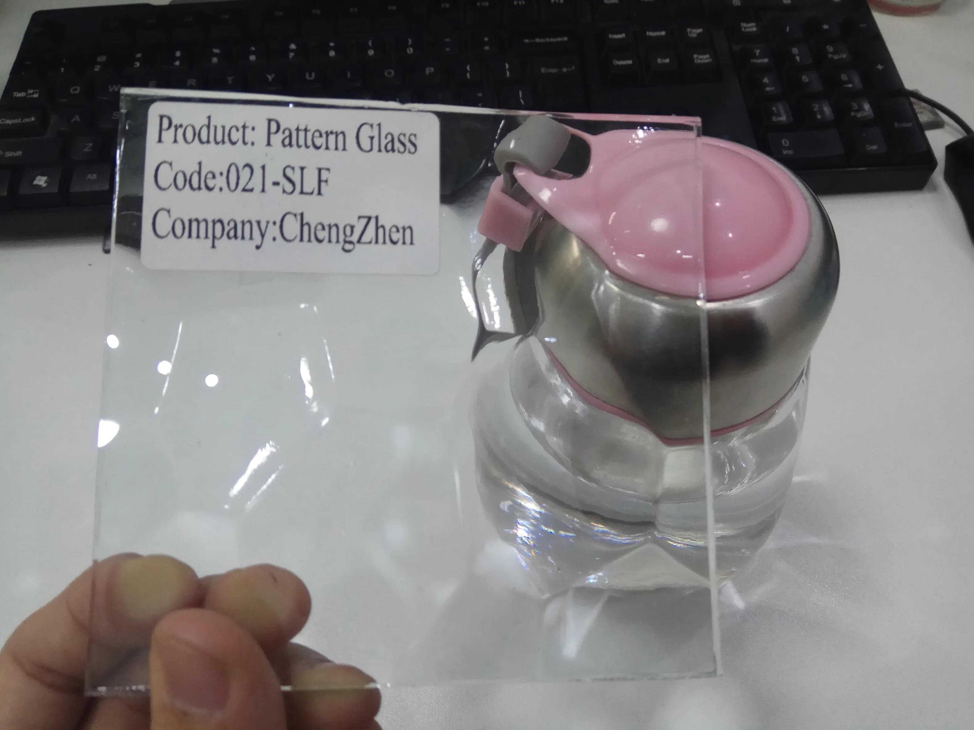 Ultra Clear Patterned Tempered Panel Glass Sheet