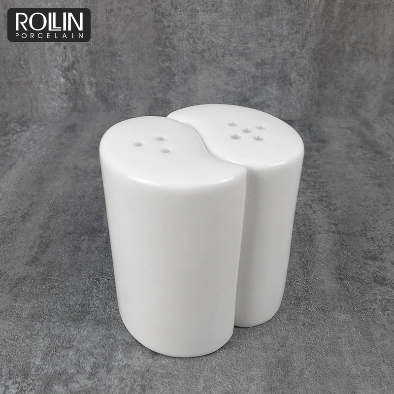 Unique Design Porcelain Shakers Set Salt Shakers Pepper Shakers