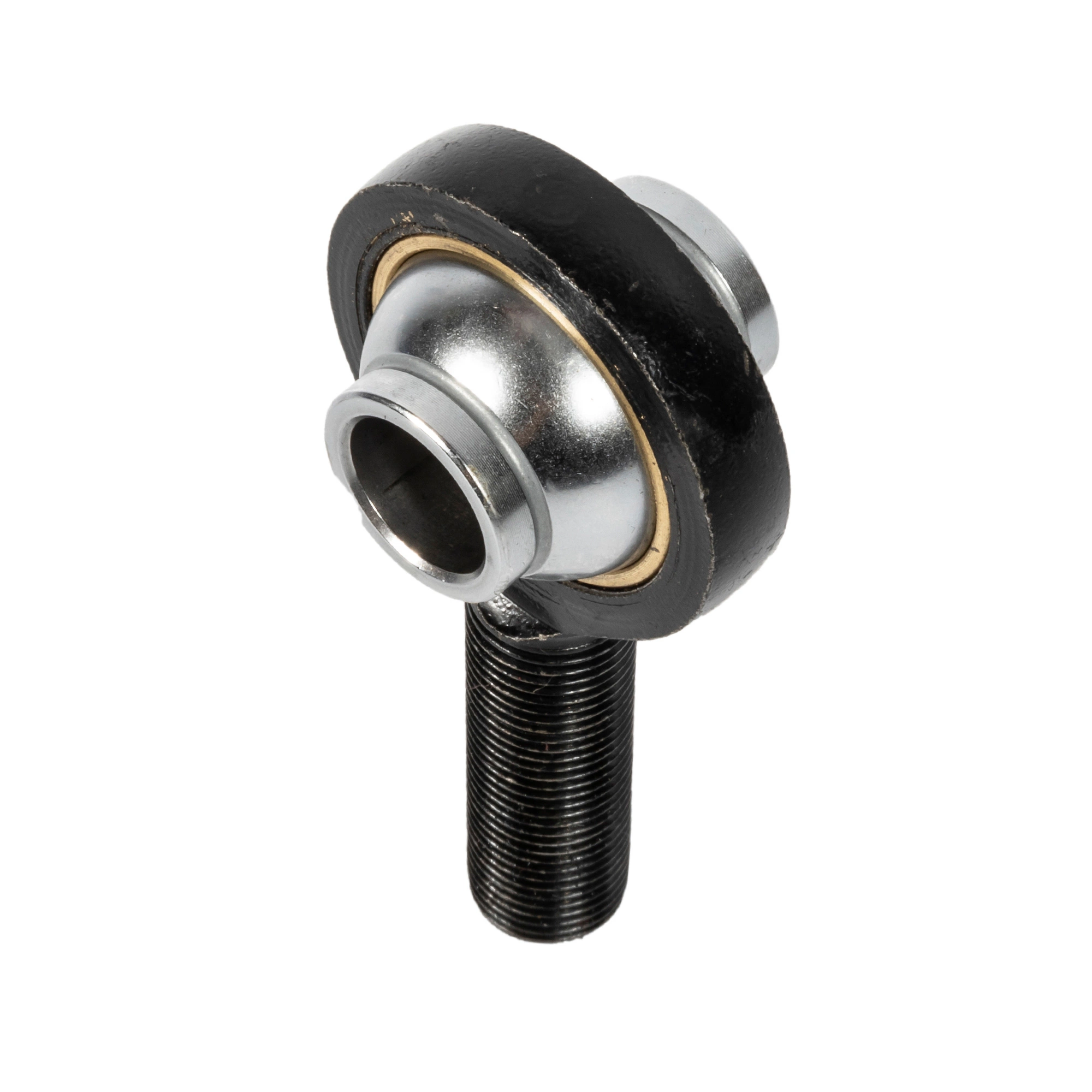 Rod End Lubricated PTFE with Black Finished Main Body and Bearing Steel Eye Ball