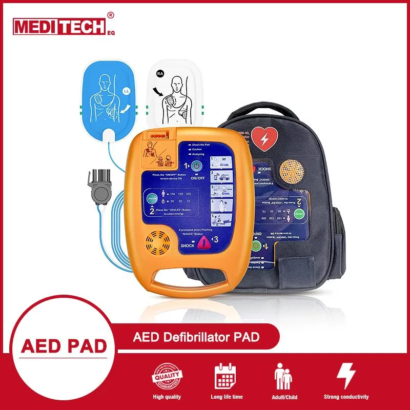 Aed Pads with Long Life Time for Both Adult & Child