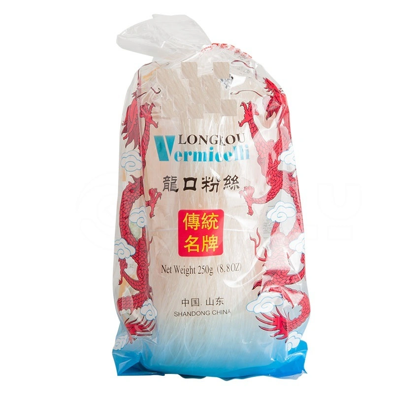 Cocina china Noddles Longkou vermicelli de arroz con etiqueta privada el embalaje