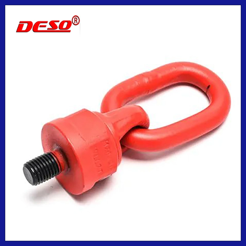 Rigging Hardware Rotating Lifting Screw Point / G80 Swivel Eye Bolt Hoist Ring