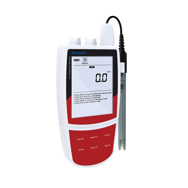 Biobase Water Analyzer Digital pH Meter Portable pH/Orp Meter (Sharon)