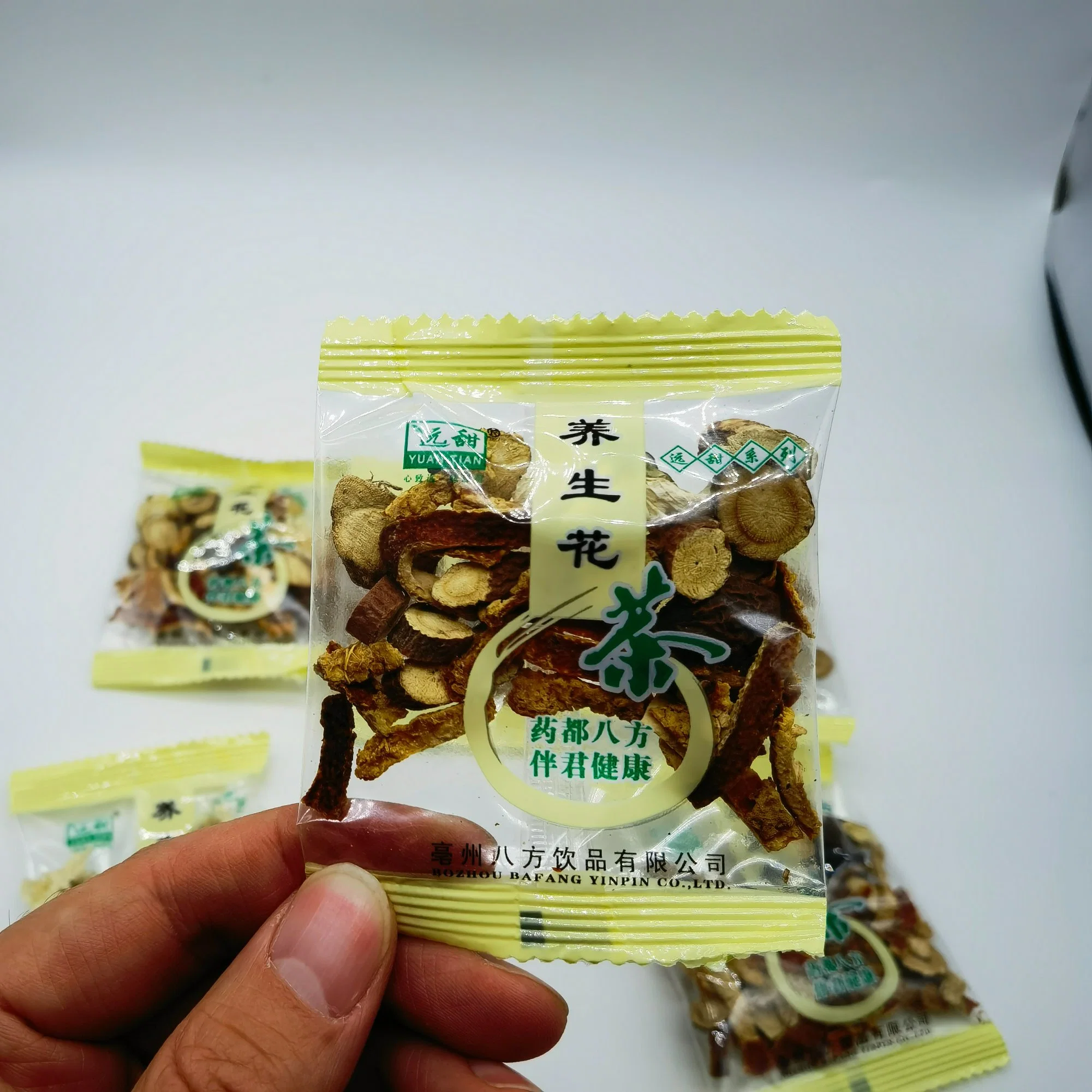 Yang Sheng Cha Geschenkpaket Chinesischer Tee Mit Gemischter Kräutermedizin Tasche für Gesundheit