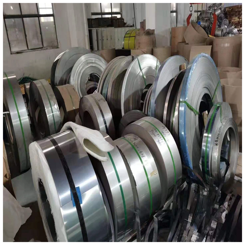 China Cold Rolled Slit Coil 310 201 430 420 410s 316 304 Stainless Steel Strip