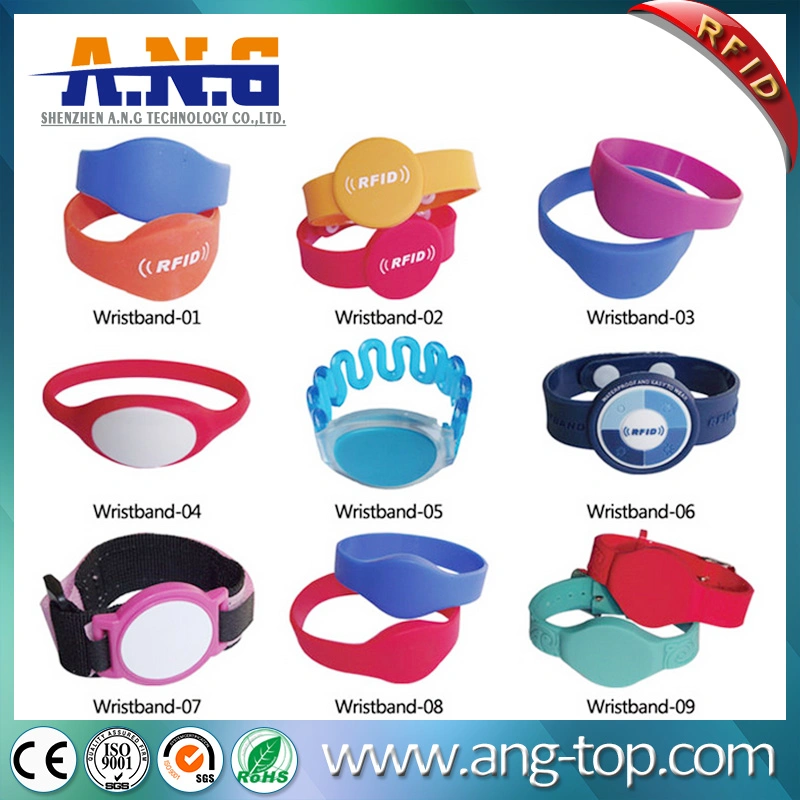 Personnaliser bracelet RFID NFC réglable avec LED