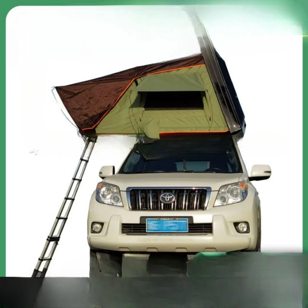 Single-Layer Ledger Terylene Oxford Cloth Frame Camping Aluminum Car Roof Top Tent