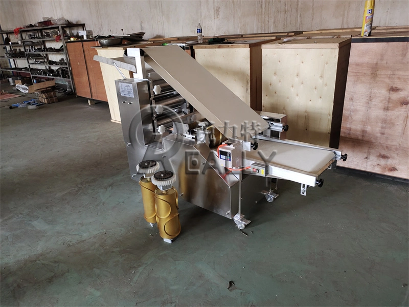 Stainless Steel Pizza Cake Maker Automatic Pie Making Machine Pita Bread Cutter Slicer Dough Sheeter Chapati Maker Tortilla Mach