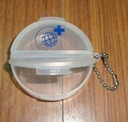 Pill Box Plastic Box 3 Compartments Pill Organizer