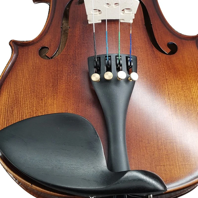 Vente chaude à la main en bois massif taille pleine professionnel Instrument de musique de violon