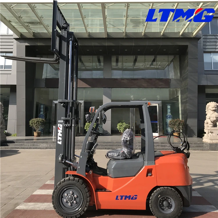 Ltmg Dual Fuel Forklift 4 Ton LPG Gasoline Forklift with 2 3 Stage Mast