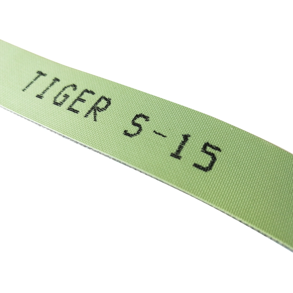 Tiger Fabricante 1,5Mm Verde Potência industrial de alta velocidade da correia de transmissão para a máquina de papel e impressão