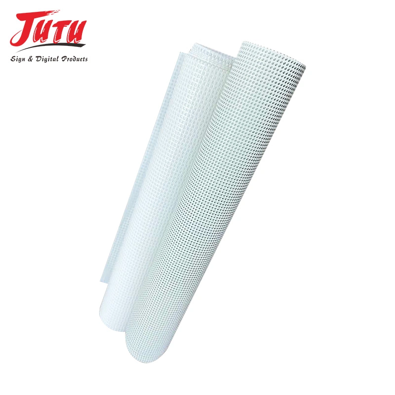 Jutu Anti Flame Hot-Sale producto resistencia al peeling PVC Mesh Flex Banner de vinilo