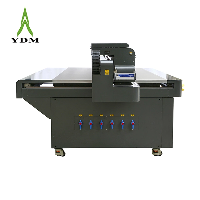 Digital Ydm 2513 impresora plana UV de formato grande de madera Pintura de Arte de vidrio