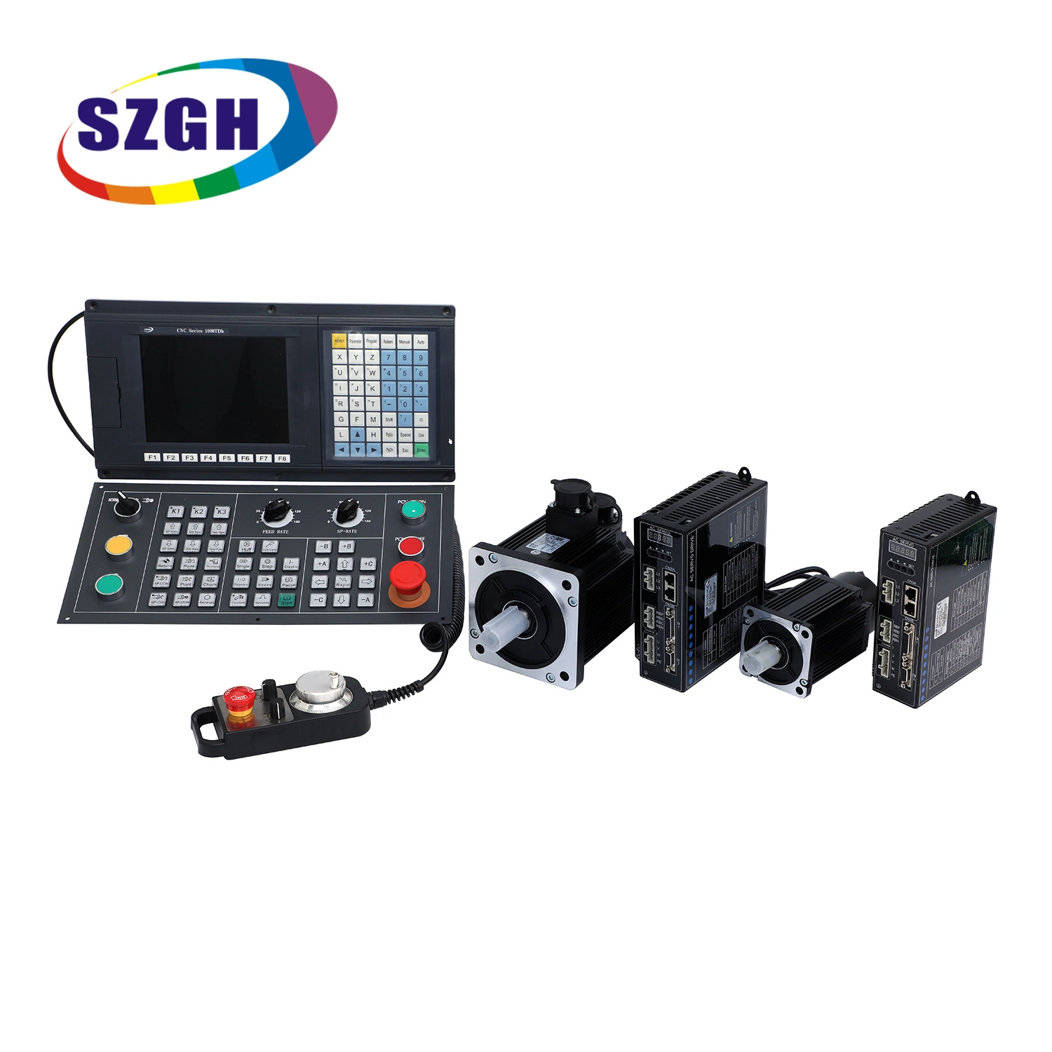 PLC Computer Control Supported 5 Axis CNC Controller Szgh CNC Milling Control System for PLC+Atc Milling Machine