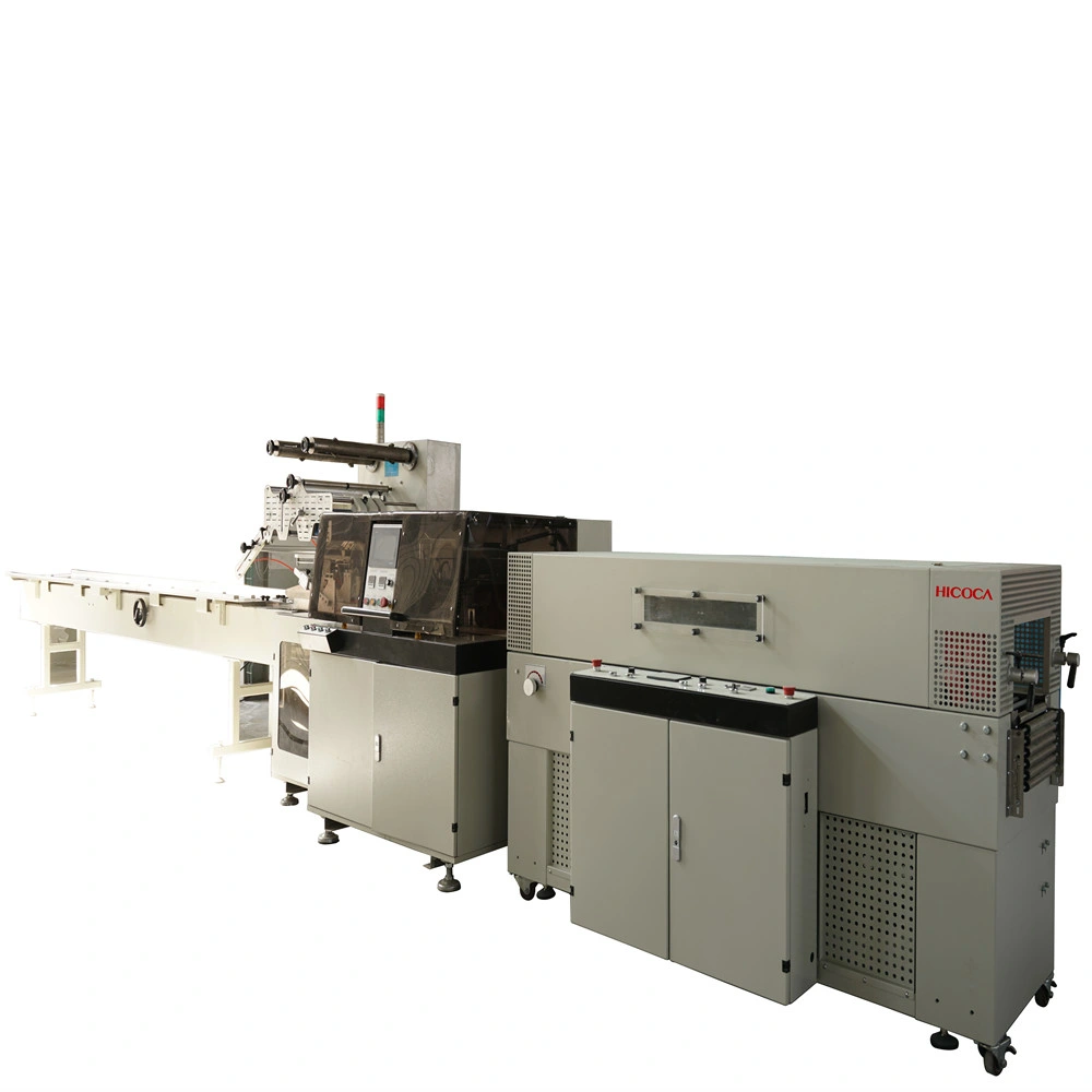 Instant Noodles Cup Automatic Cutting and Heat Shrink Packing Machine