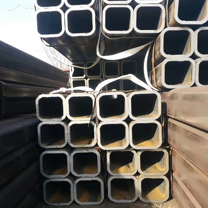 Q215 Ss400 Zinc Coated Square Steel Pipe Tube Rectangular Cold Bending Hollow