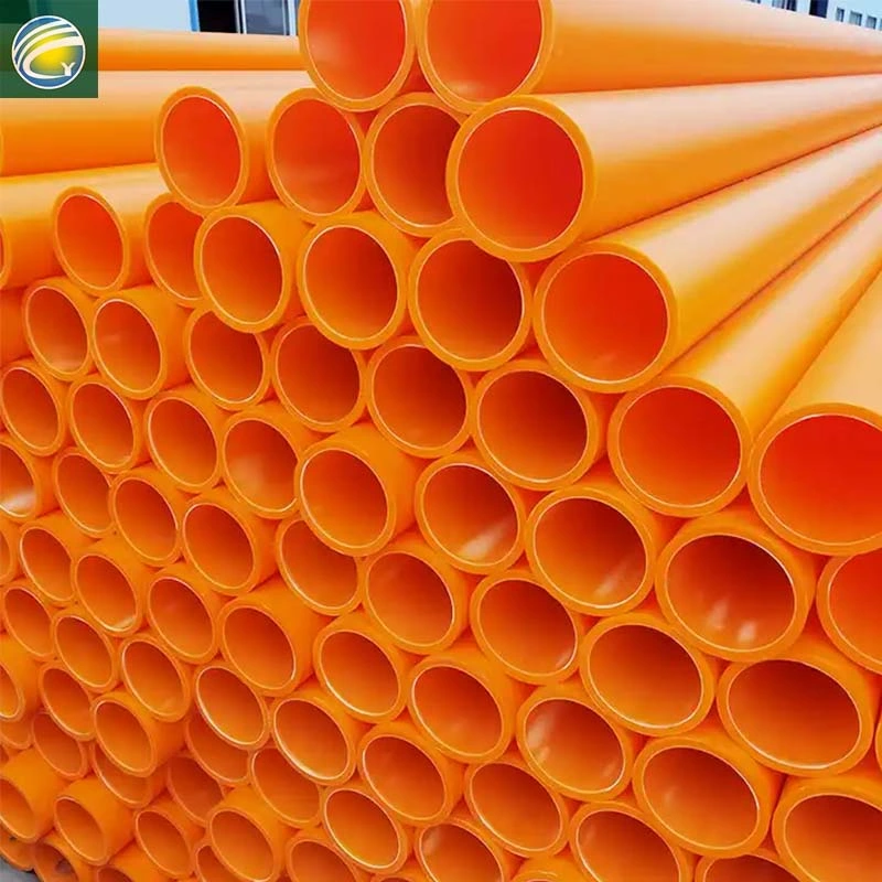 Custom Orange Flexible Mpp Electrical Pipe Mpp Power Cable Tube