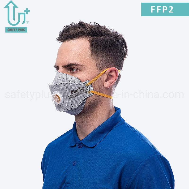 Exhalation Valve Protective Active Carbon FFP2 Dust Mask Disposable Respirator Carbon Face Shield Mask