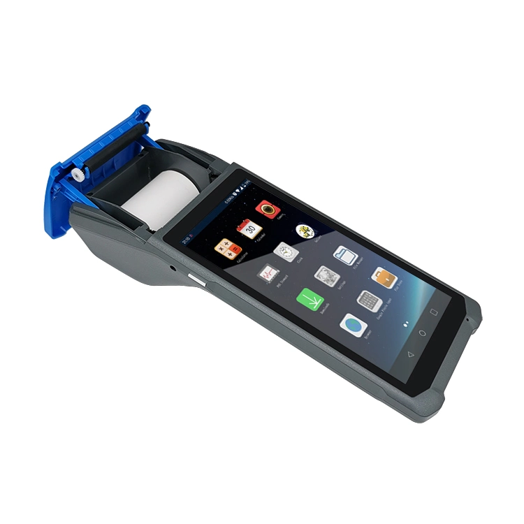 5.99 Inch Android Ultra-Thin Handheld POS Terminal with Thermal Printer Barcode Scanner NFC and Camera