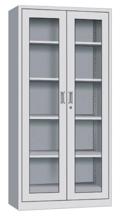 Modern Office Carbon Steel Metal Glass Storage Filing Cabinet