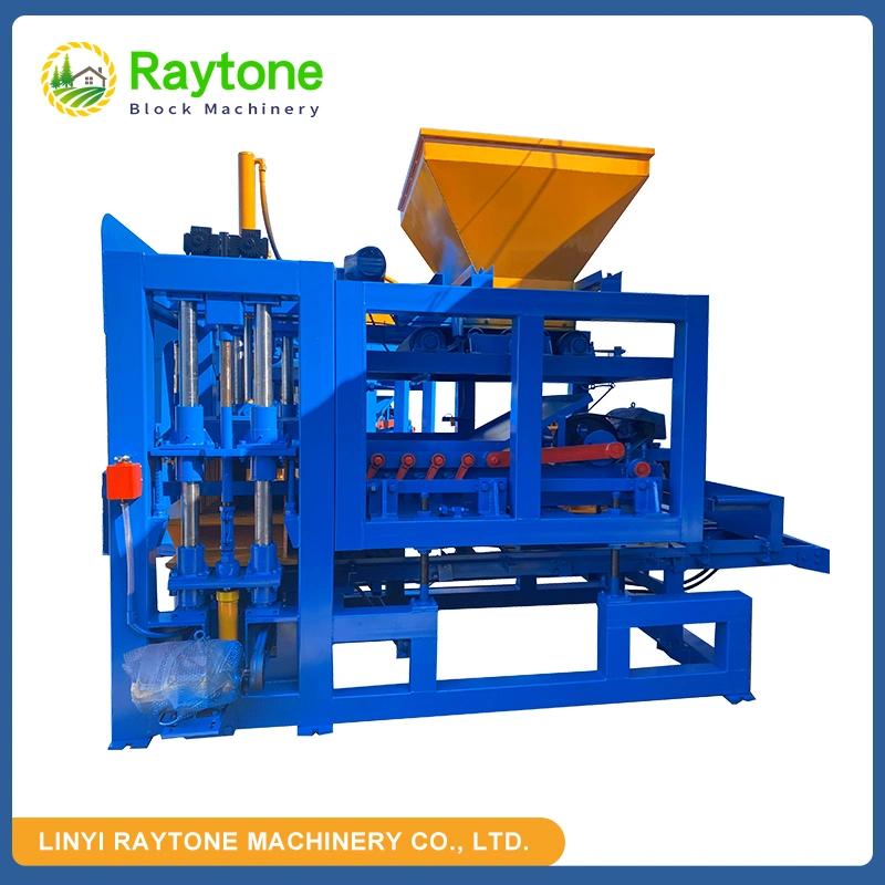 PLC Control Hydraulic Cement Concrete Solid Paver Curbstone Hollow Interlocking Automatic Block Making Equipment