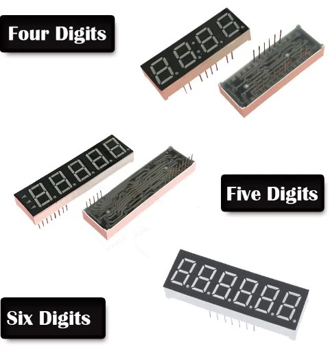 Customized 7 Segment LED Display Numeric LED Display