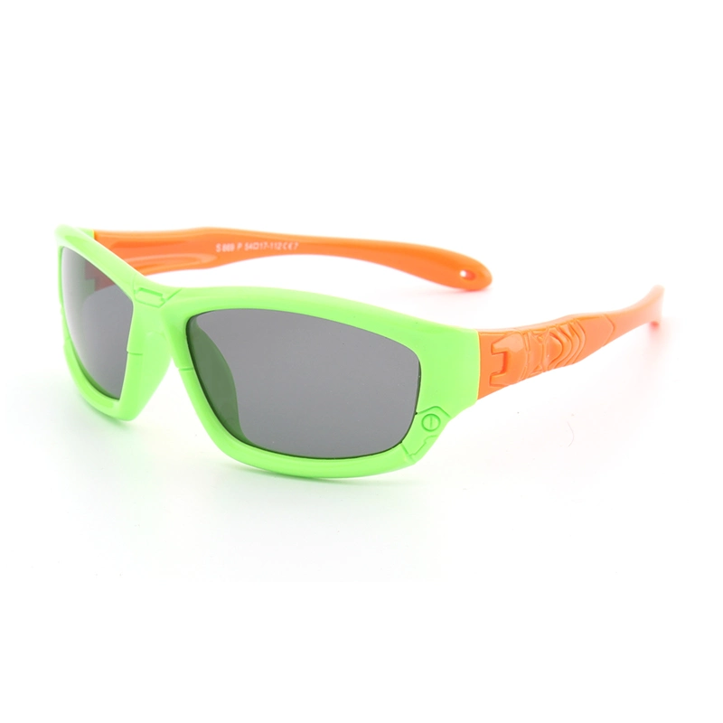 Custom Mirror 100% Polarized Lenses Kid Sport Sunglasses for Cycling