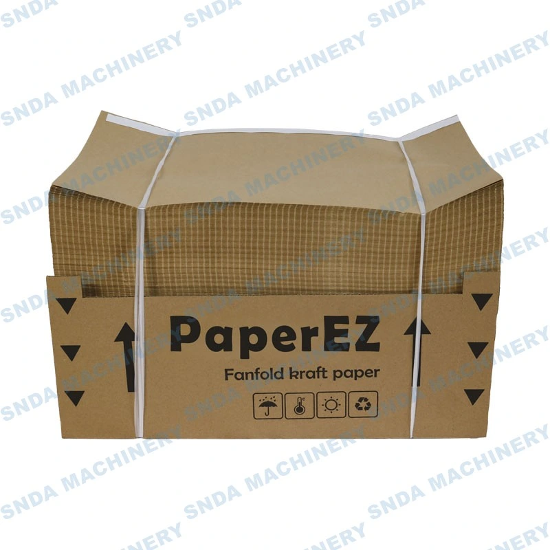 Fanfold Kraft Paper Cushion Folding Machine