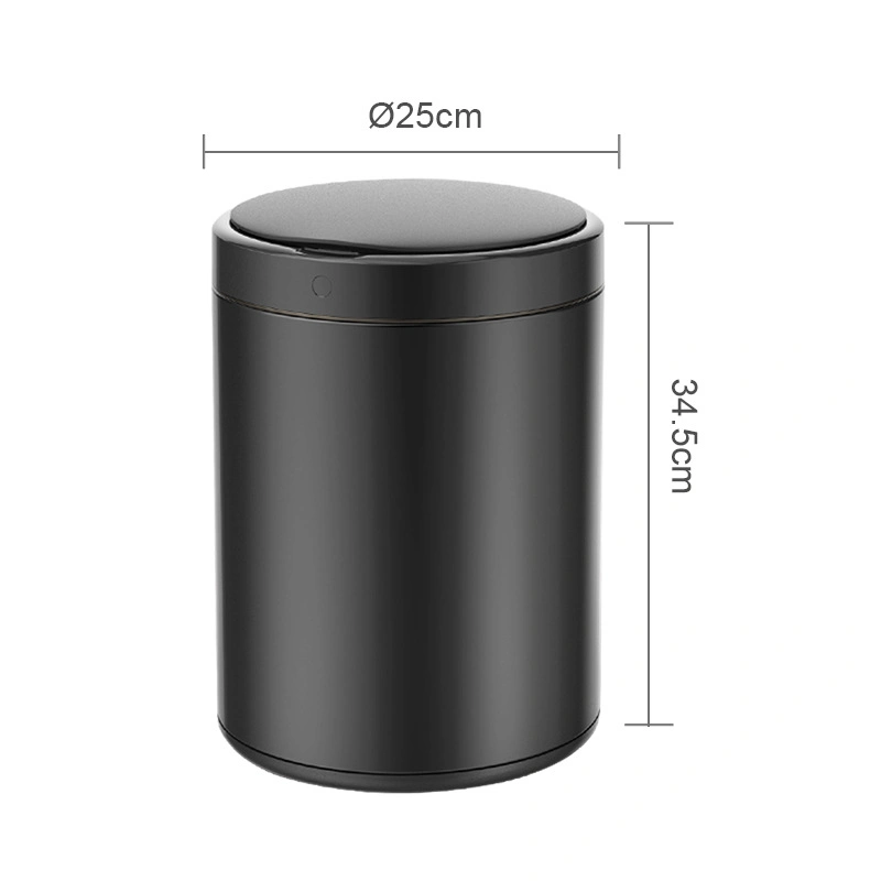 Waterproof Sensor Dustbin with Satin Surface Anti-Finger Printing