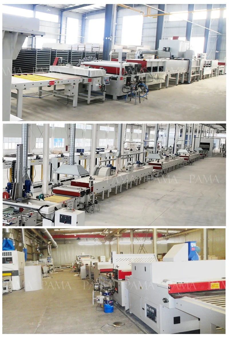 Automatic Calcium Silicate Board UV Lacquer Coating Double Roller Staining Machine