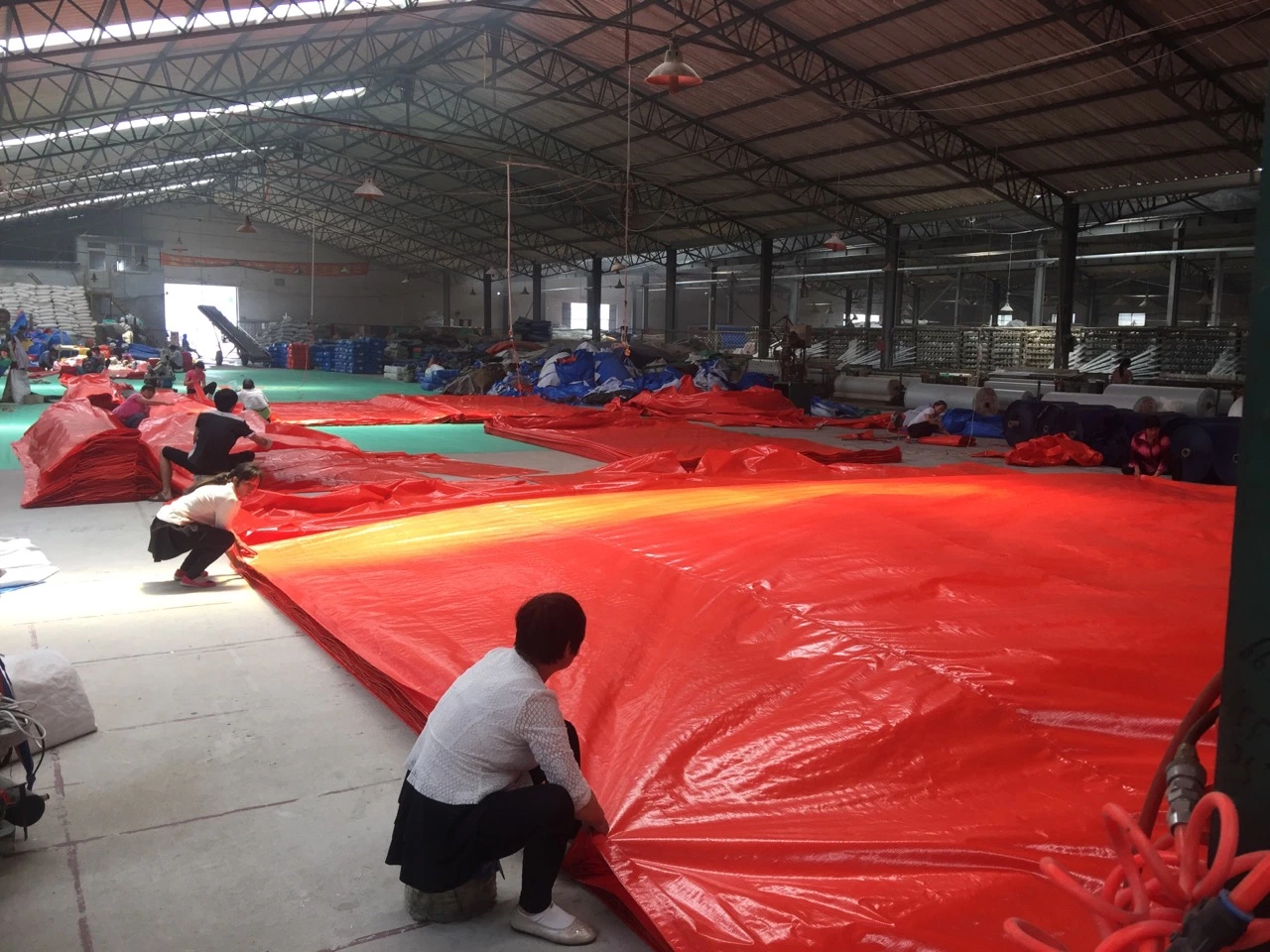 Double Side PE Tarp with Waterproof Feature