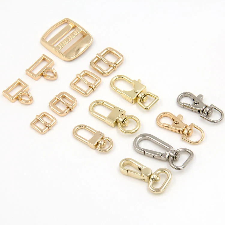 Wholesale Classics Metallic Keychain DIY Decoration Simple Car Key Ring Iron Lobster Clasp Jewelry Accessories Supply