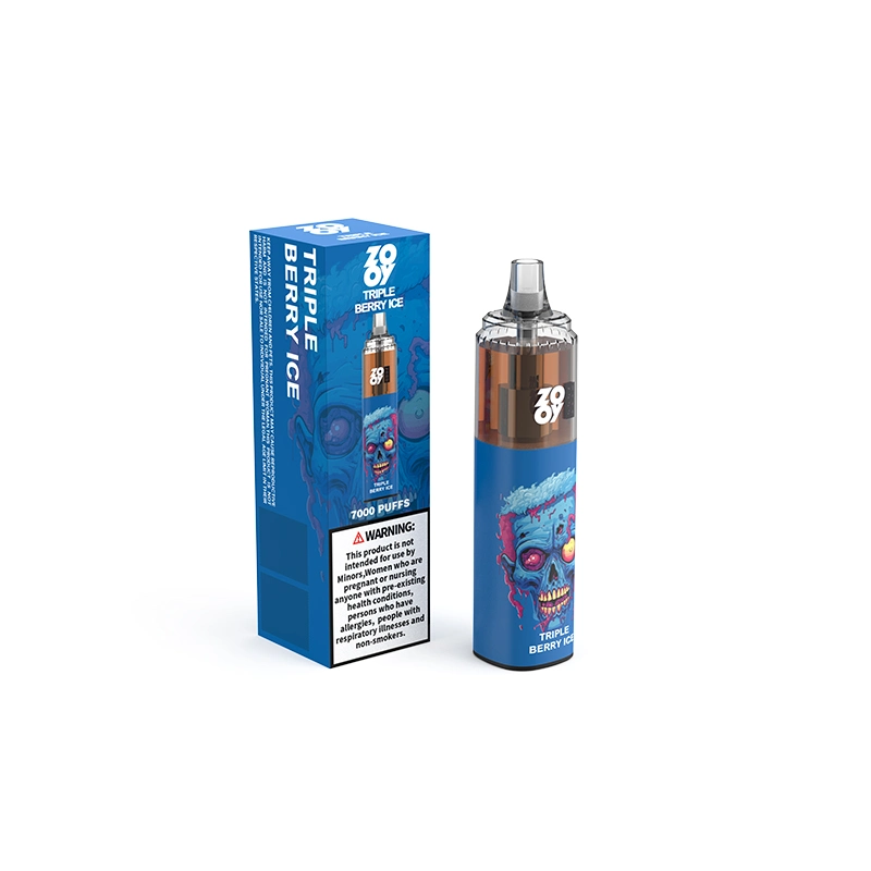 Zooy tornado 7000 mais populares, Puffs e cigarros descartáveis, Pape Pen Randm 6 cores LGB Light Vapers descartáveis Prefille Carts Barra de puff POD 7K