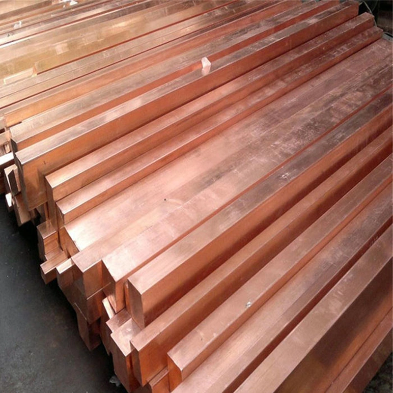 Manufacture de Haute Qualité de gros de la norme ASTM C1100 C1200 C1220 tuyau en cuivre électrolytique pur Bar Bar