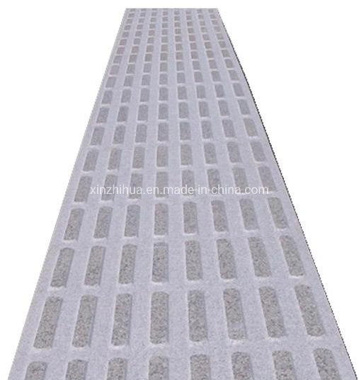 China Cheap/Light Grey/G603 Stone Flamed/Honed Paving/Cube/Kerb/Flooring Roadside/Garden/Walkside Granite Blind Tiles