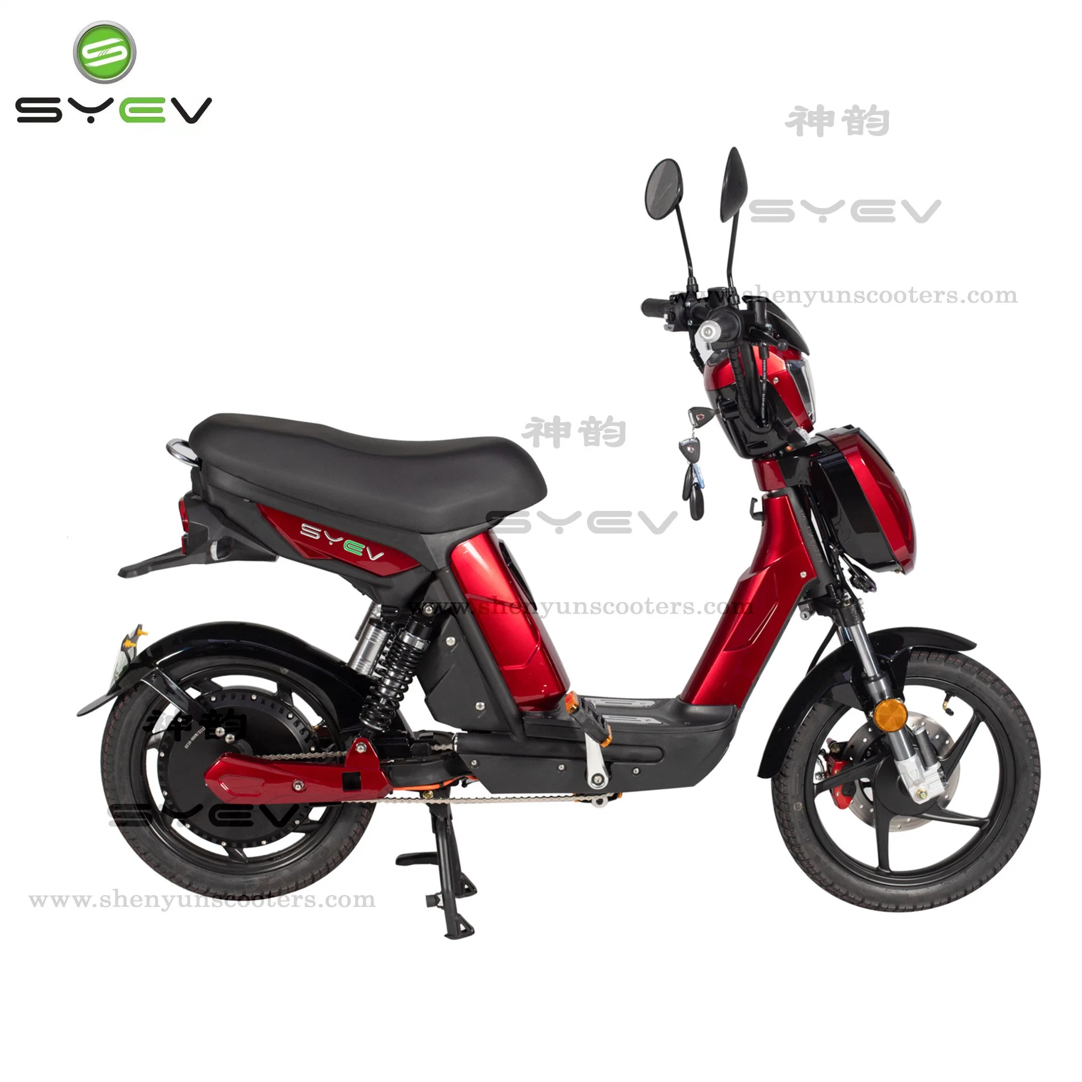 China Top Sale 2 Wheel CE 500W potente bicicleta eléctrica Para adultos con asistencia de pedal de asiento scooter eléctrico