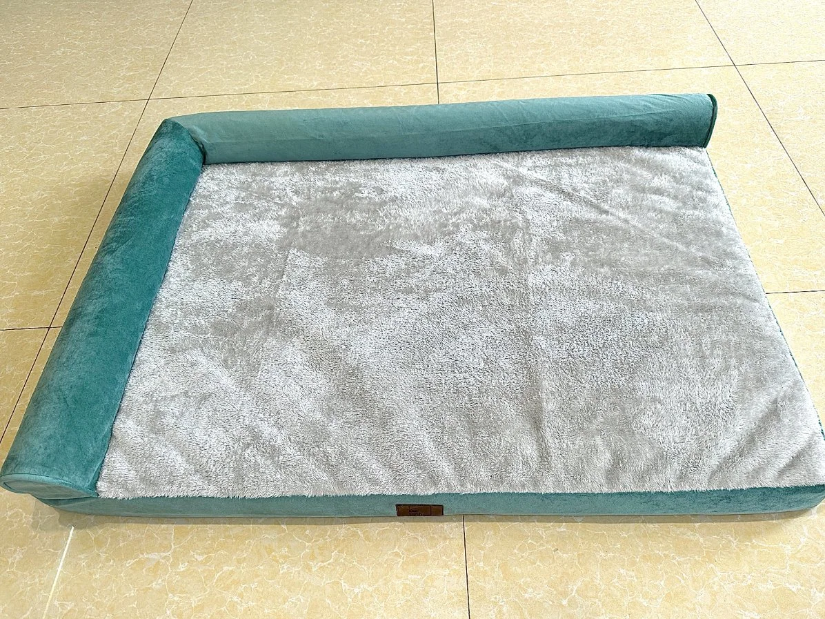 Min Order Pet Produts Pet Dog Bed with Memory Foam Dog Cat Bed 7 Inches Height Pet Supply Customeried Orthopaedic Plush Couch Memory Foam Dog Pet Bed