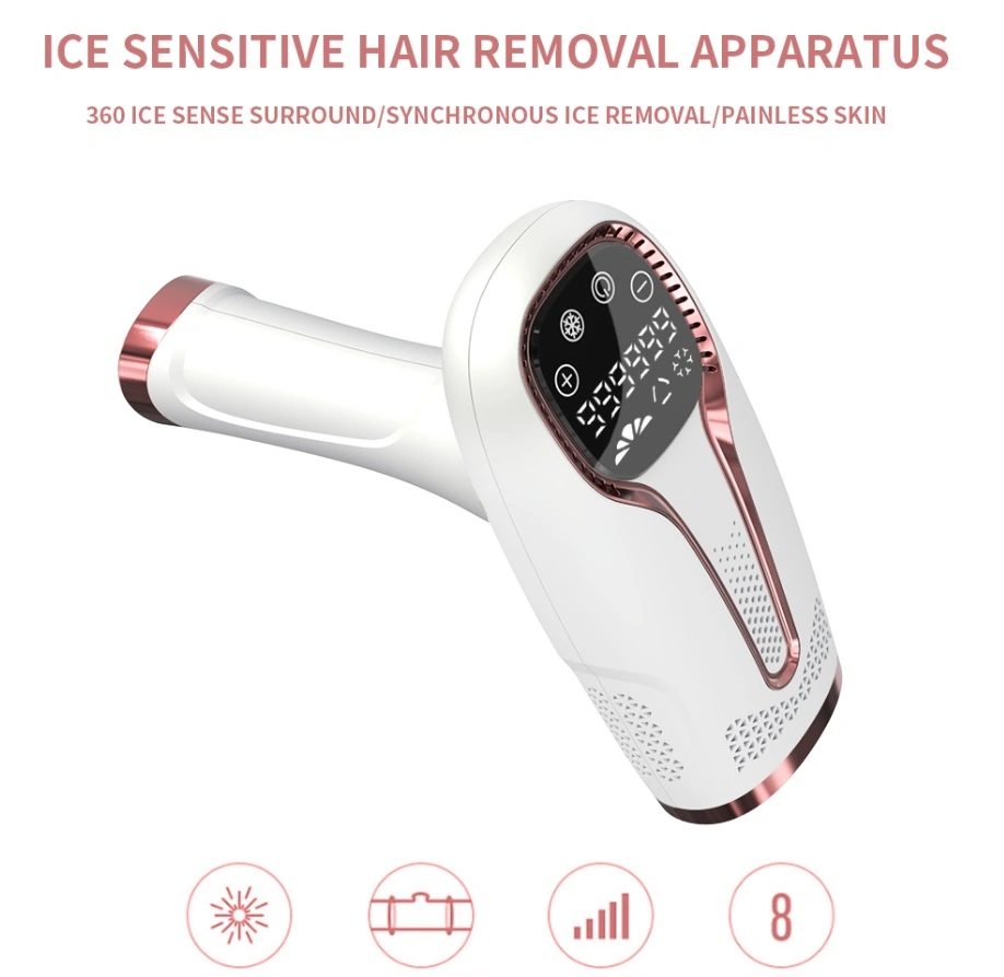 At-Home schmerzlos Permanent Ice Cooling Depilator Laser Haarentfernung Entferner