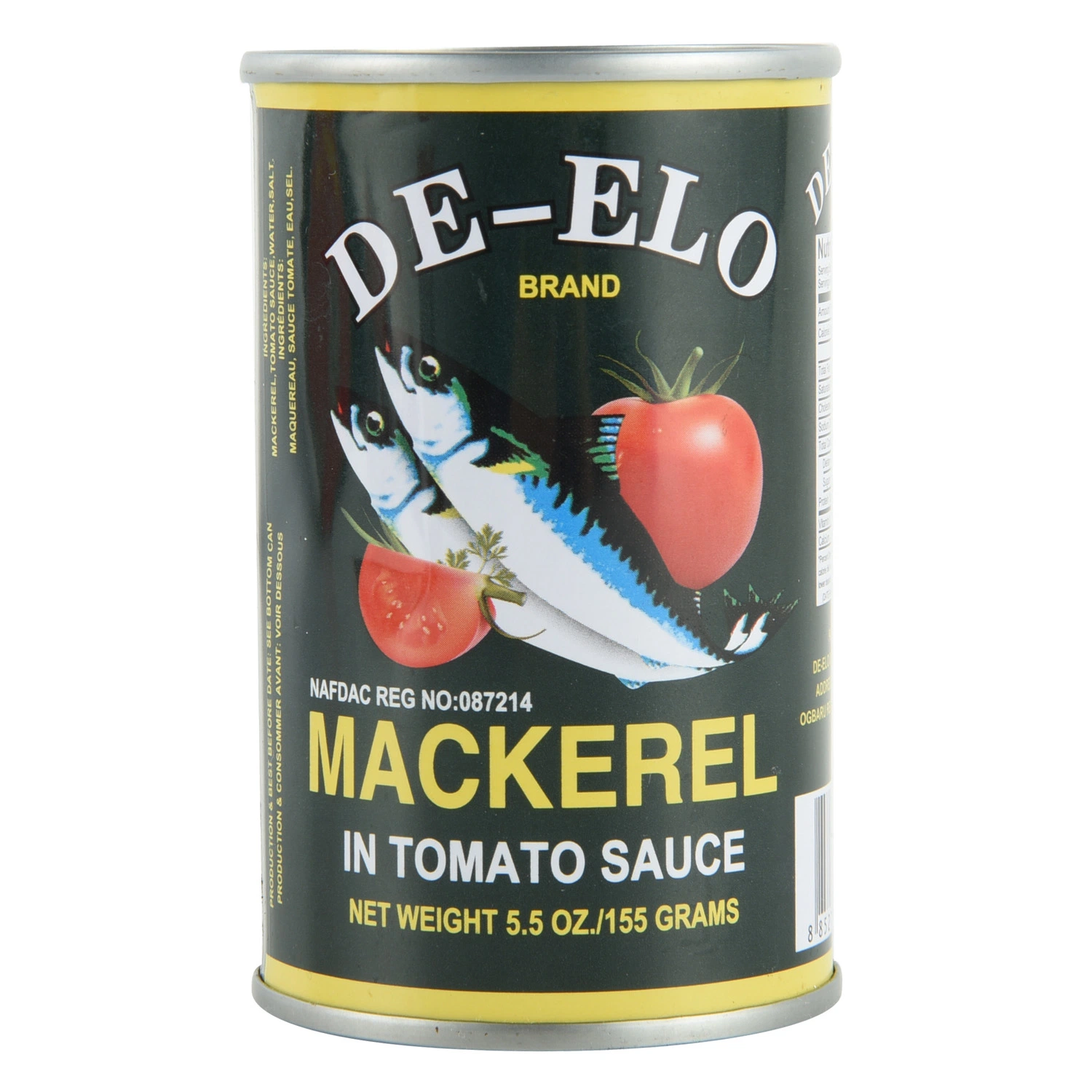 Canned Seafood Canned Sardine in Tomato Sauce Tin Fish 155g