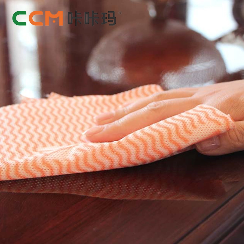 Non-Woven Kitchen Cleaning Towel Degradable Environmentally Friendly Home Disposable Dish Washing Towel