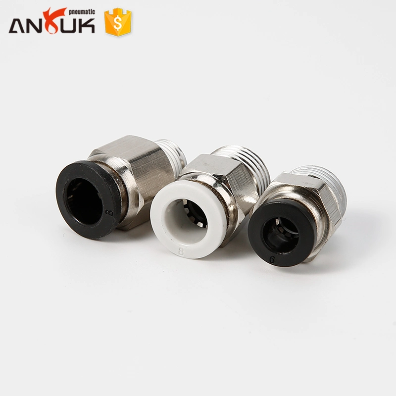 (PC) Male Straight Air Fittings