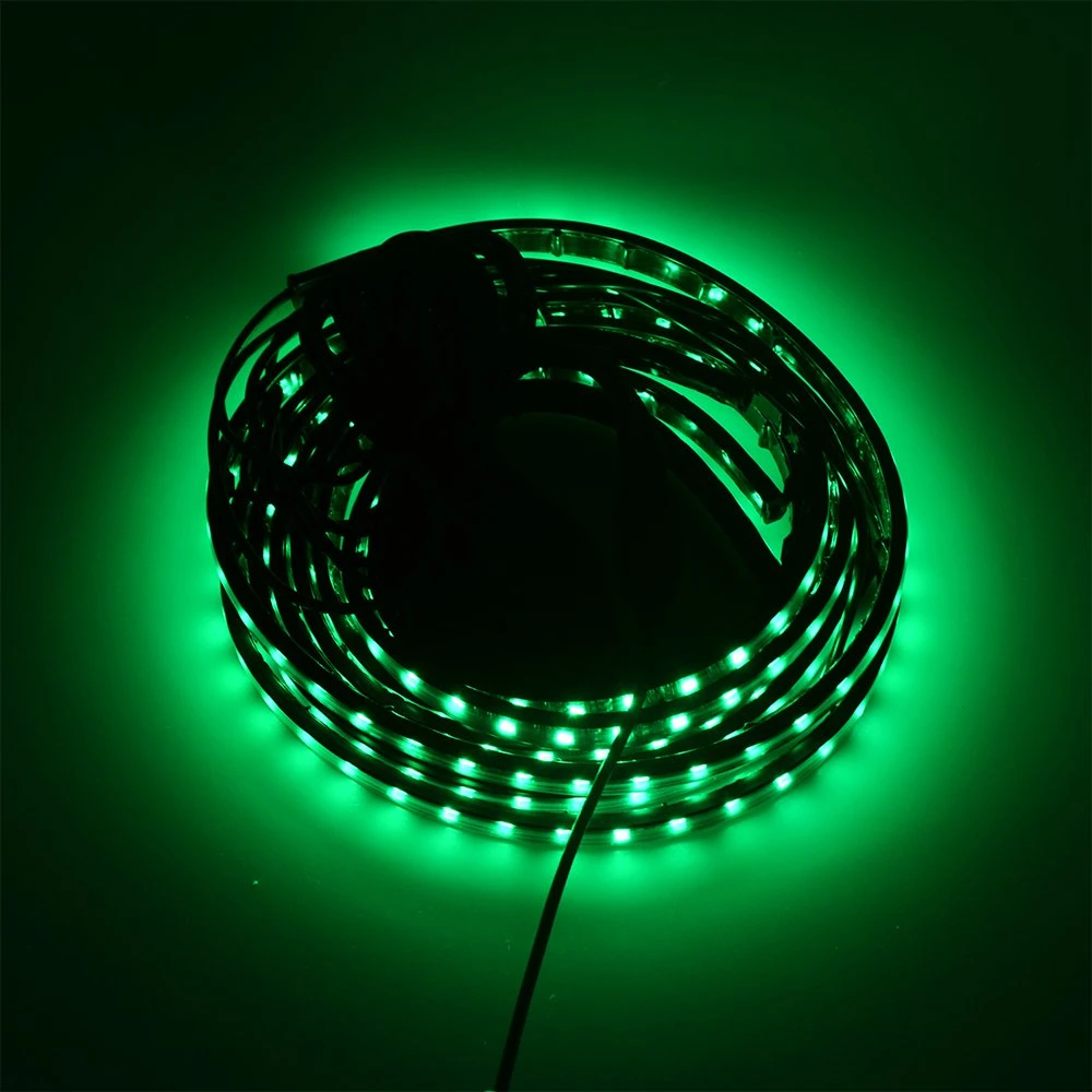 Waterproof 90cm 120cm 150cm RGB Remote Disco Music Atmosphere Underbody Car LED Underglow Flexible Strip Light