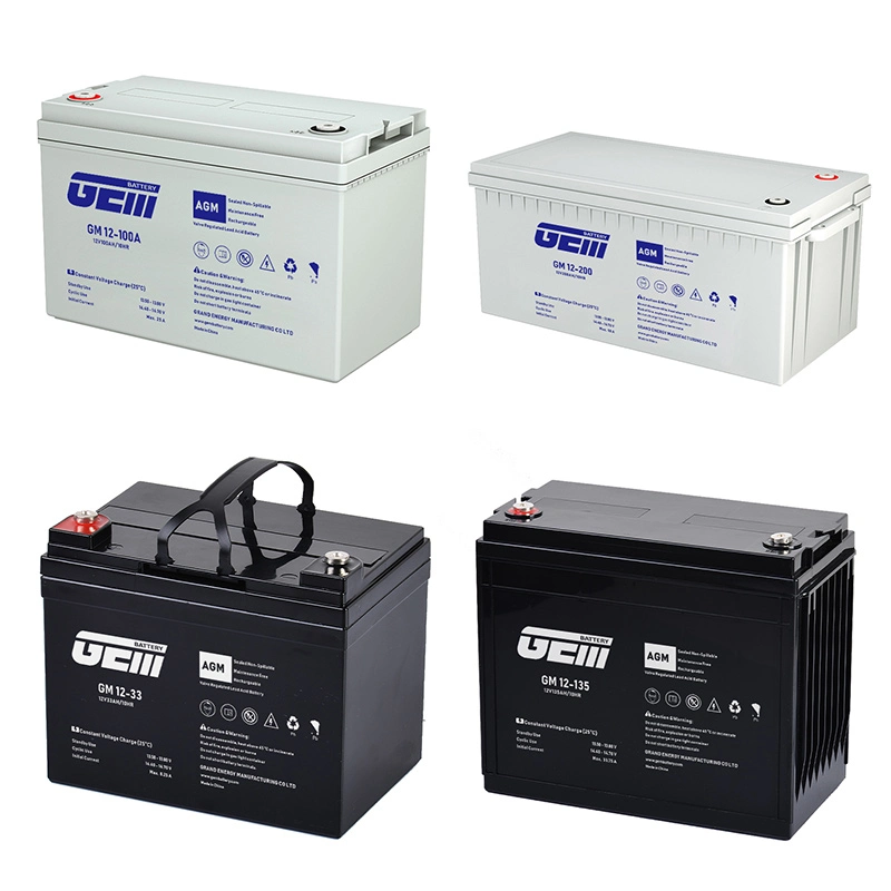 Gem Battery VRLA AGM 12V110AH Valve Regulated Lead Acid Battery