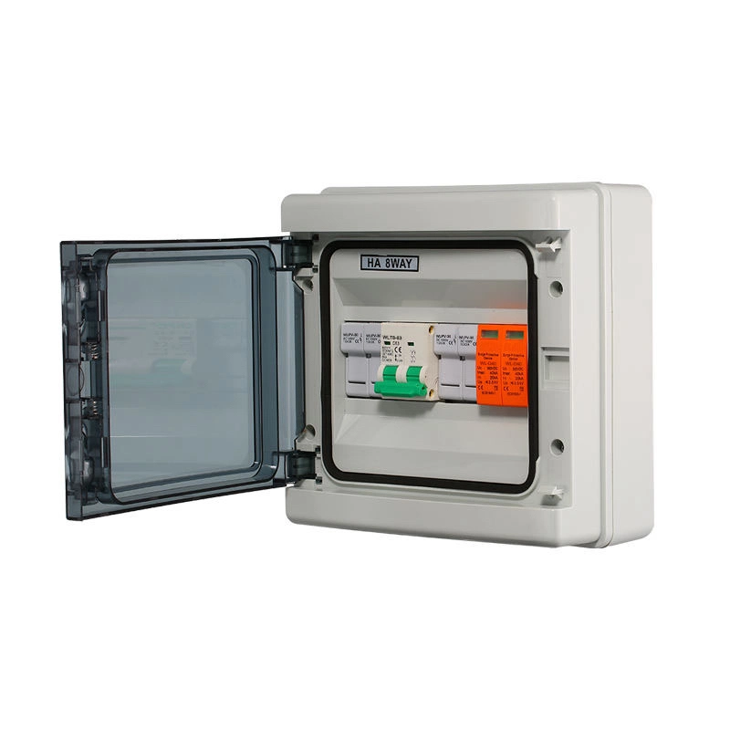 IP65 550V CC 1000V 2 4 5 6 8 10 12 16 24 façons chaîne Boîte de mélangeur de PV solaire pour le système d'alimentation solaire