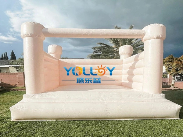 Commercial White Wedding Inflatable Bouncer for Adult