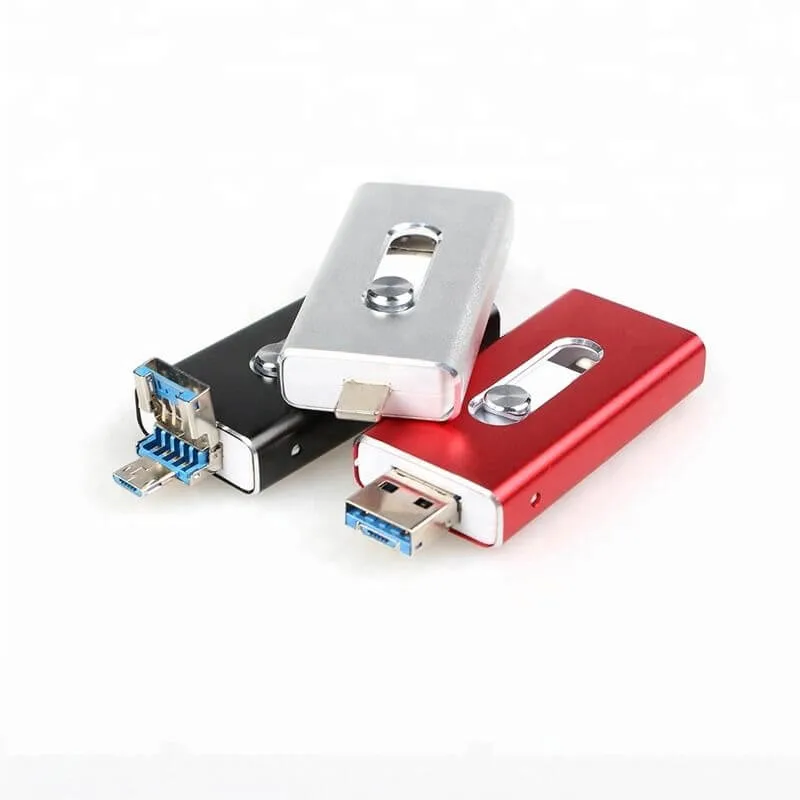 Unidades Flash USB 3.1 OTG duplas para PC/Tablet/MacBook Air