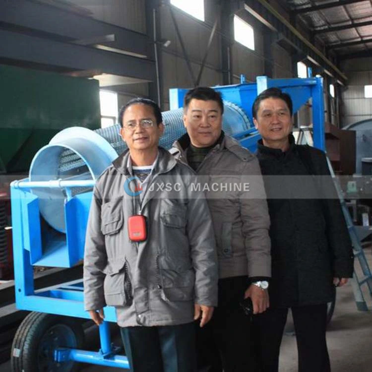 Self Cleaning Trommel Screen for Gold Mining Washing Plant