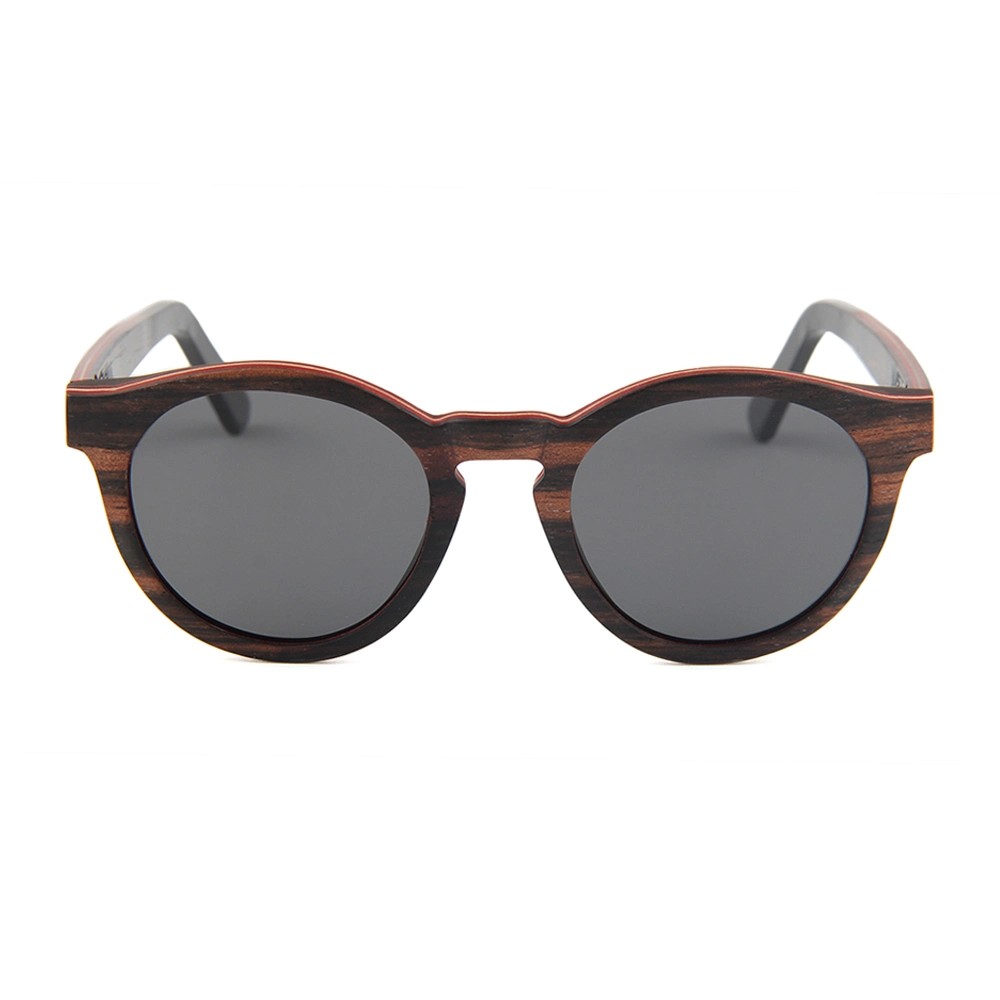 Fashion Wooden Sunglasses 2023 Shades Sunglasses Anti UV Men Wood Bamboo Fame Polarized Eyewear Bamboo Sunglasses Custom Logo